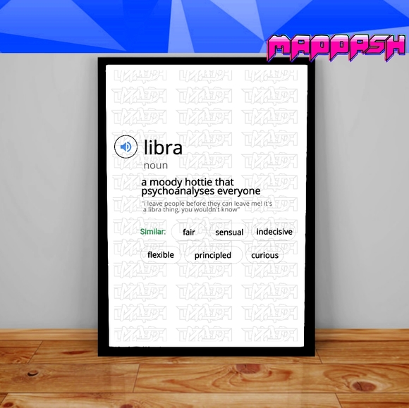 Google Horoscope x Webster Definition Astrology Aesthetic Astrology Sign Poster - Picture 9 of 12